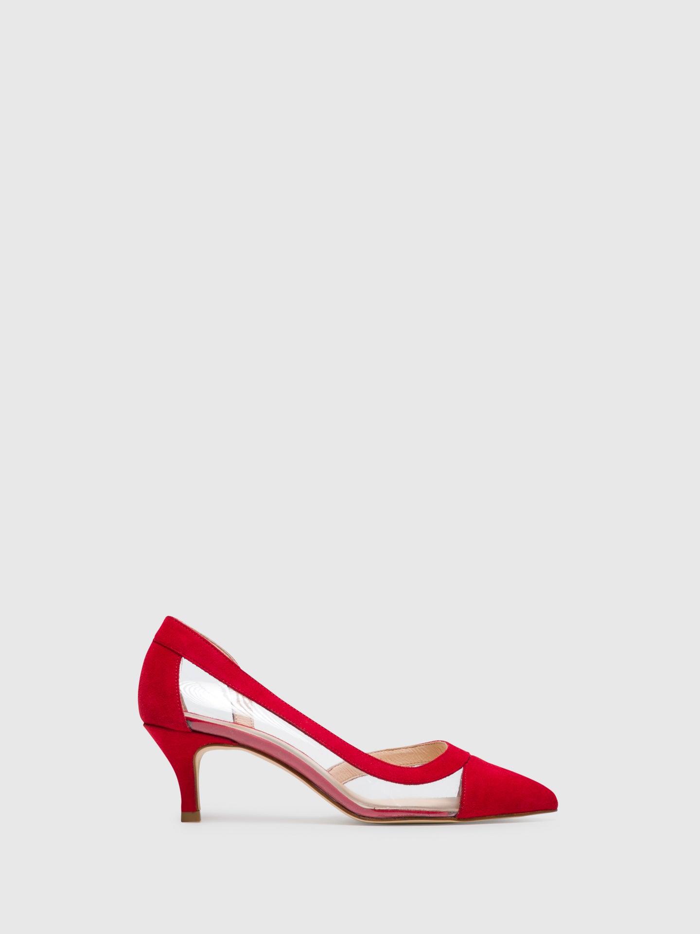 Sofia Costa Sapatos Stilettos em Vermelho